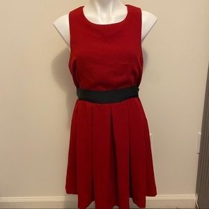 Everly Red Holiday Dress